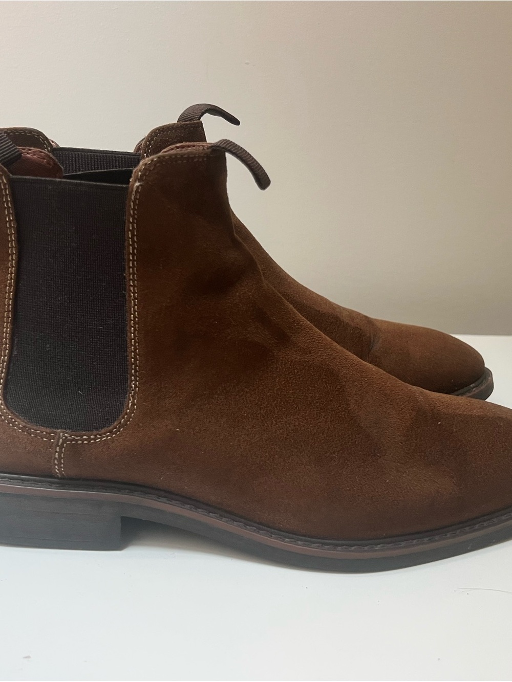 H&M Brown Suede Chelsea Chukka Boots
